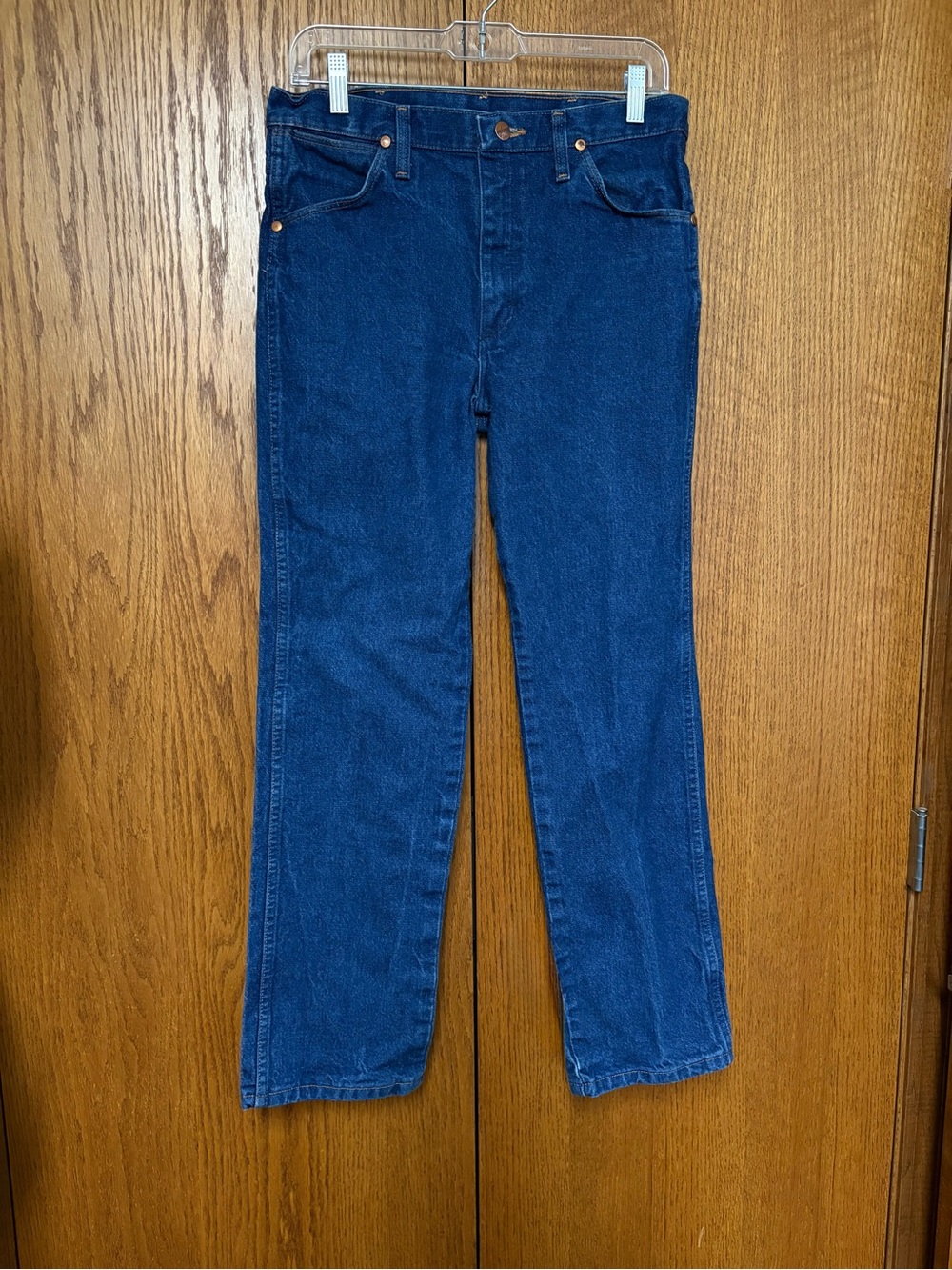 Wrangler 936PWD Cowboy Cut Slim Fit Jeans Blue Denim 31x30 Outstanding Cond